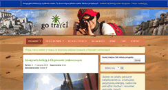 Desktop Screenshot of gotravel.pl